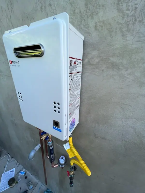 Tankless water heater installation for Unionville homes